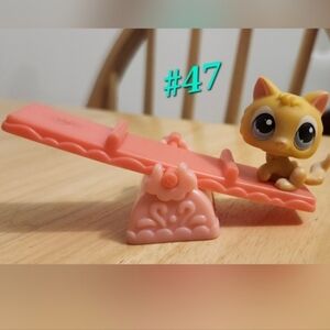 Littlest Pet Shop Orange Kitten #47